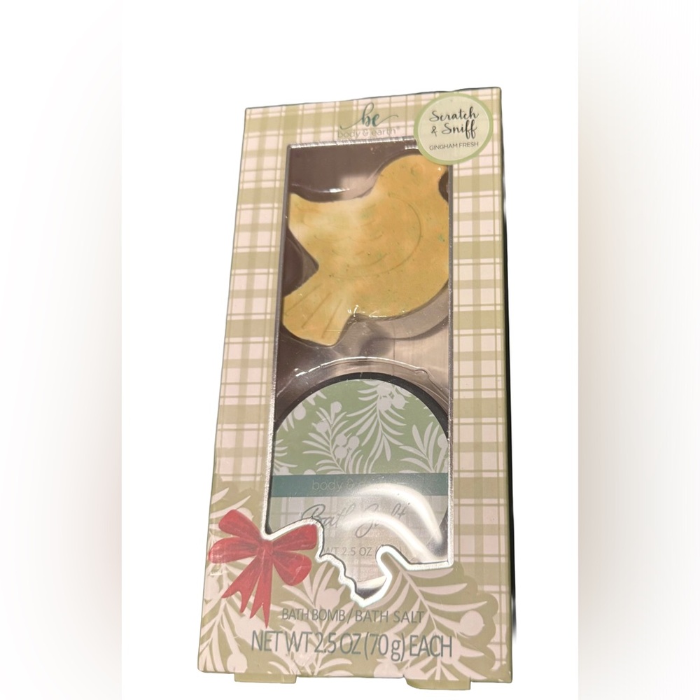 Body and Earth Bath Bomb Set